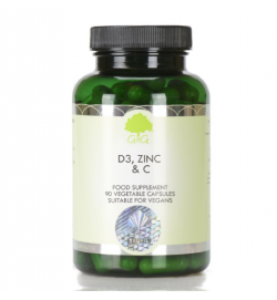 D3, Cink és C-vitamin 90 kapszula (G&G)